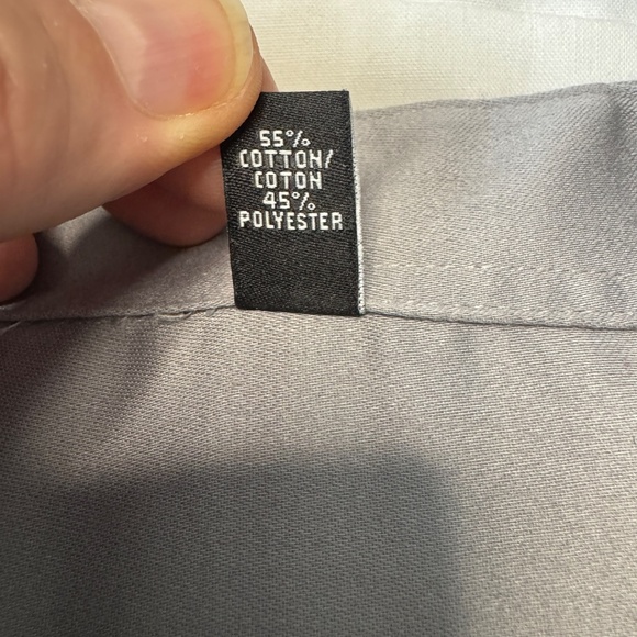 Geoffrey Beene Men's Classic Fit Dress Shirt Button Up Silver/Gray 18 - 34/35 - Picture 7 of 12